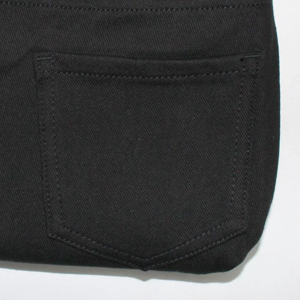 Time and Tru Black Mid Rise Fitted Stretch Capri Jeggings for Women Size XS 0-2 - Picture 10 of 10